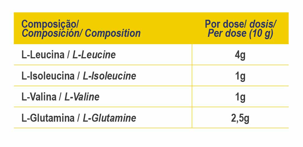BCAA & Glutamine Pulver