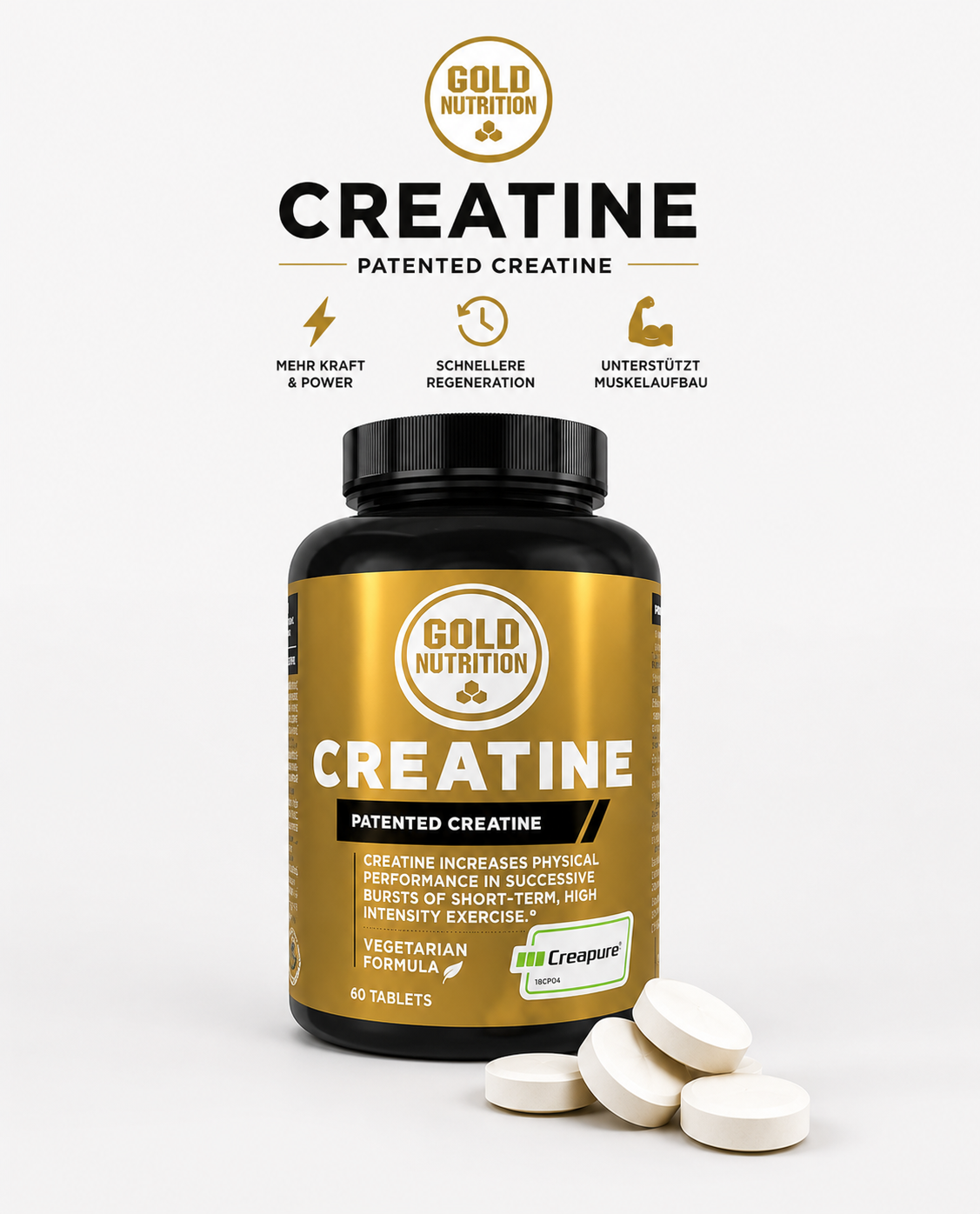 Creatine 1000mg - 60 Caps