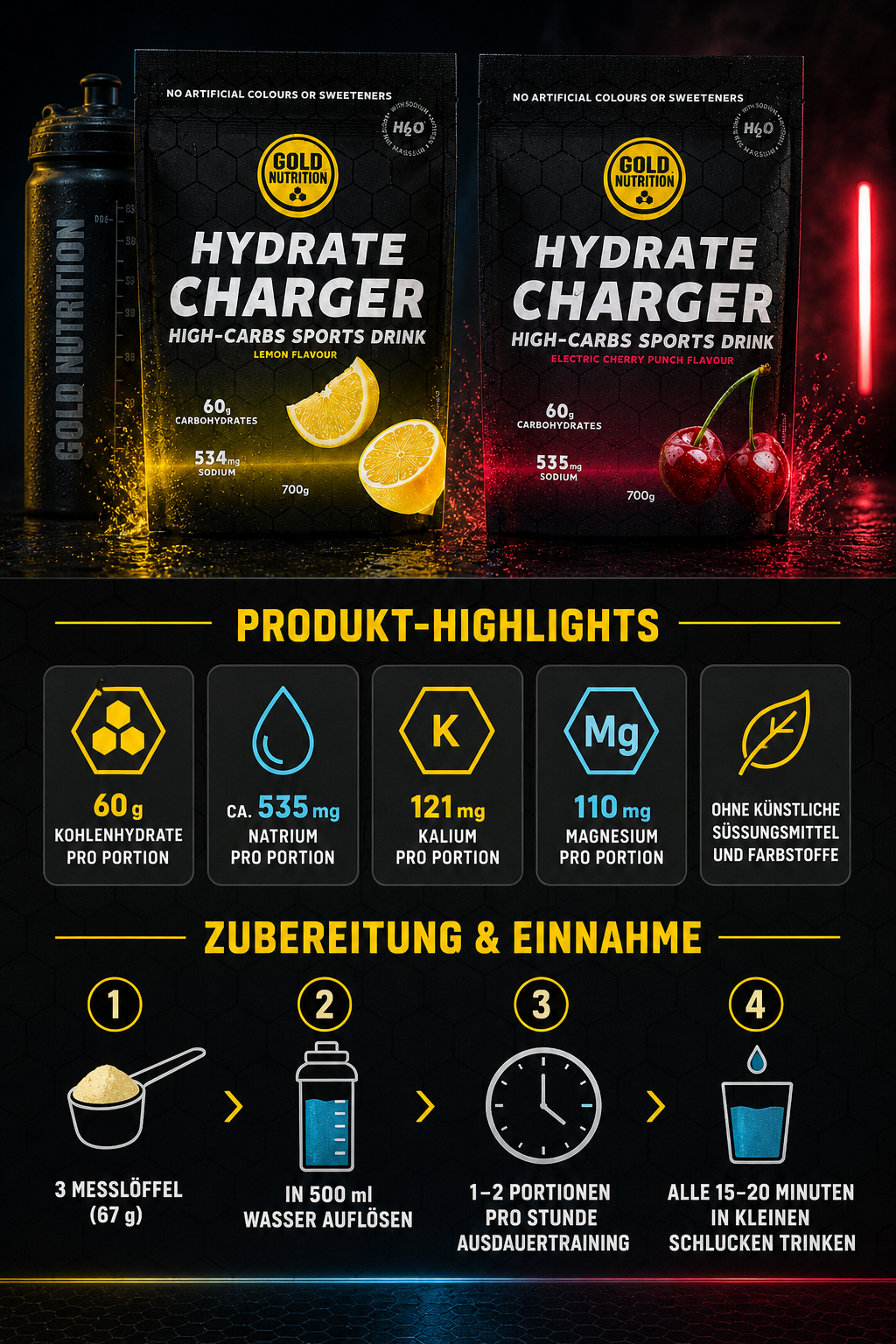 Hydrate Charger H60 - Advanced Hydration Boost