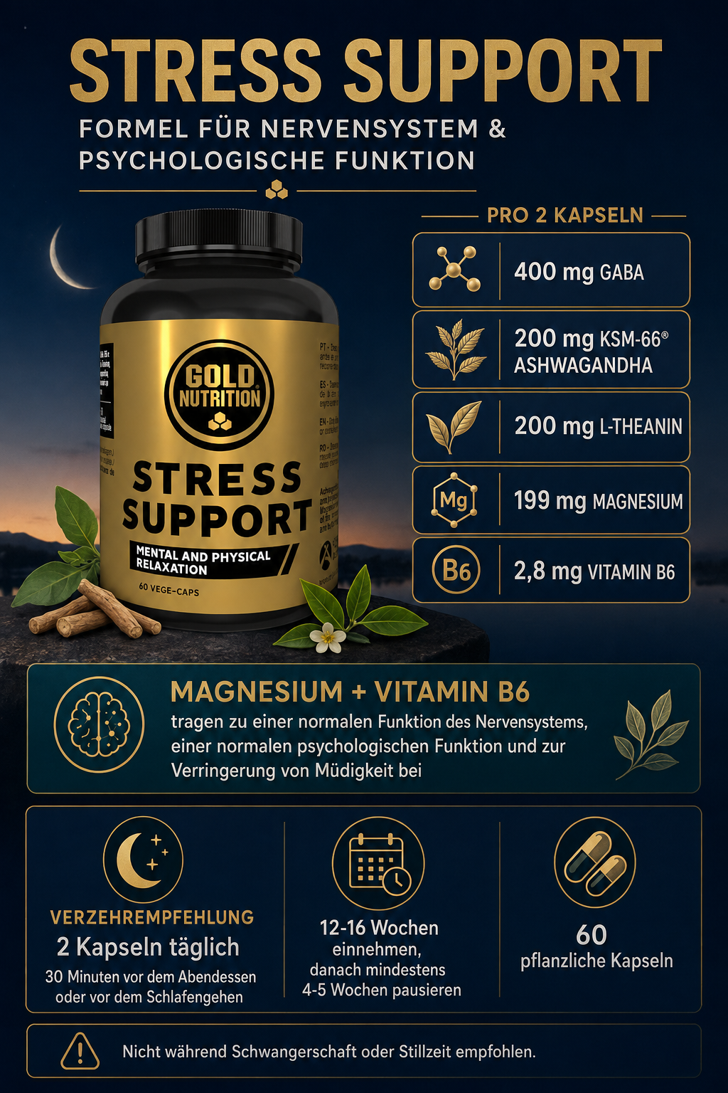 STRESS-UNTERSTÜTZUNG